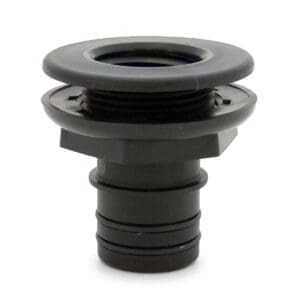 MA-043-QLB 1-1/8" threaded thru-hull, flanged