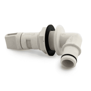 Flow-Rite Spray Head Aerator, white color