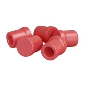 Flow-Rite Red End Caps 100 Pack