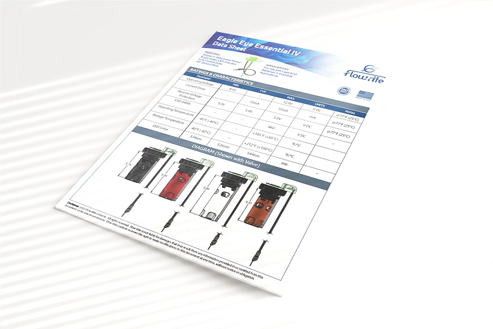 Eagle Eye Essential IV Datasheet | MM-DS-001 - Flow-Rite Controls