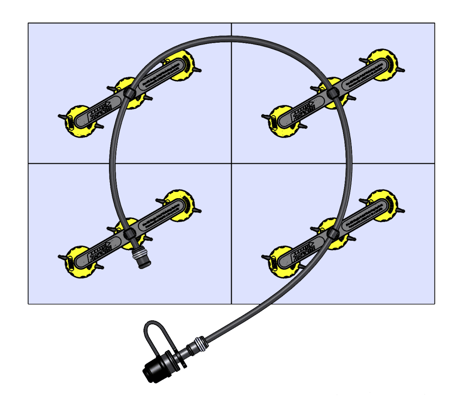 24V Kit for Tennant, 4-6V with 2.7” Cell Spacing, Bundle - Image 4