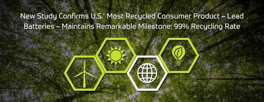 Most Recycled Consumer Product Maintains 99% recycle rate